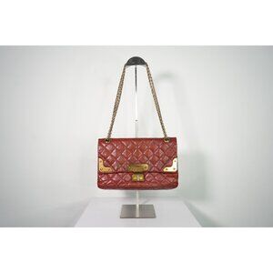 Chanel 2.55 Reissue Diamond Quilted Leather Flap Bag Red
